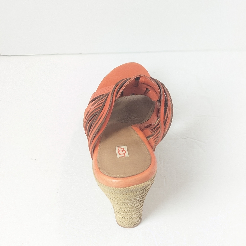 UGG Orange leather Melinda Wedges - Picture 10 of 16